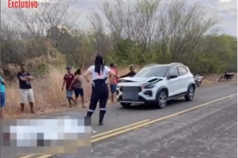 Empresário morre atropelado na BR-135, entre Eliseu Martins e Canto do Buriti; motorista fugiu sem prestar socorro